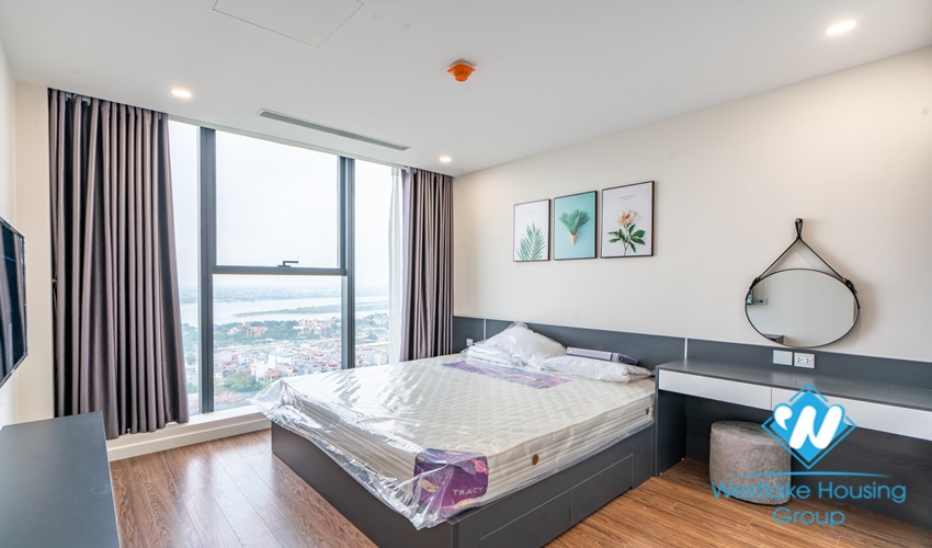 High floor three bedrooms apartment for rent in Sunshine City, Tay Ho